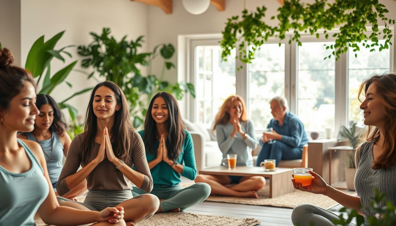 Connection routines for health and wellness