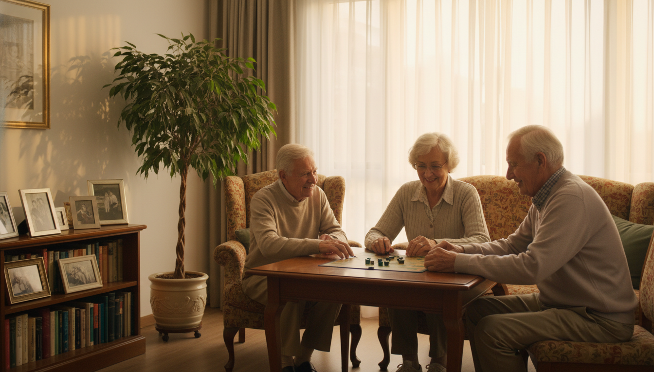 seniors aging at home