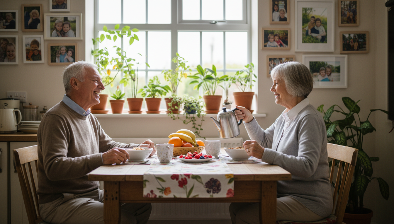 seniors morning routine