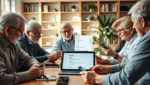 seniors protecting personal data