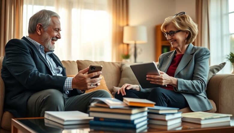 seniors using technology