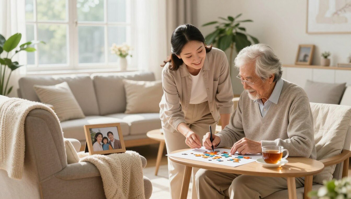 daily routine for elderly with dementia structure